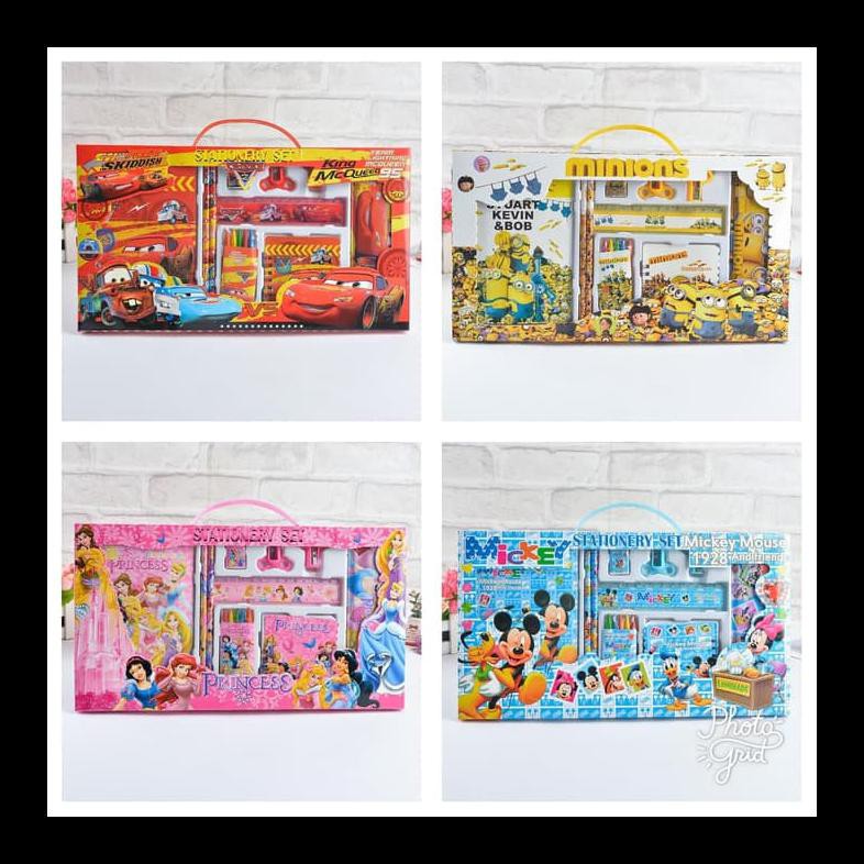 

PROMO 1 SET PERLENGKAPAN ALAT TULIS KARAKTER PAKET ALAT TULIS TERLARIS DAN MURAH