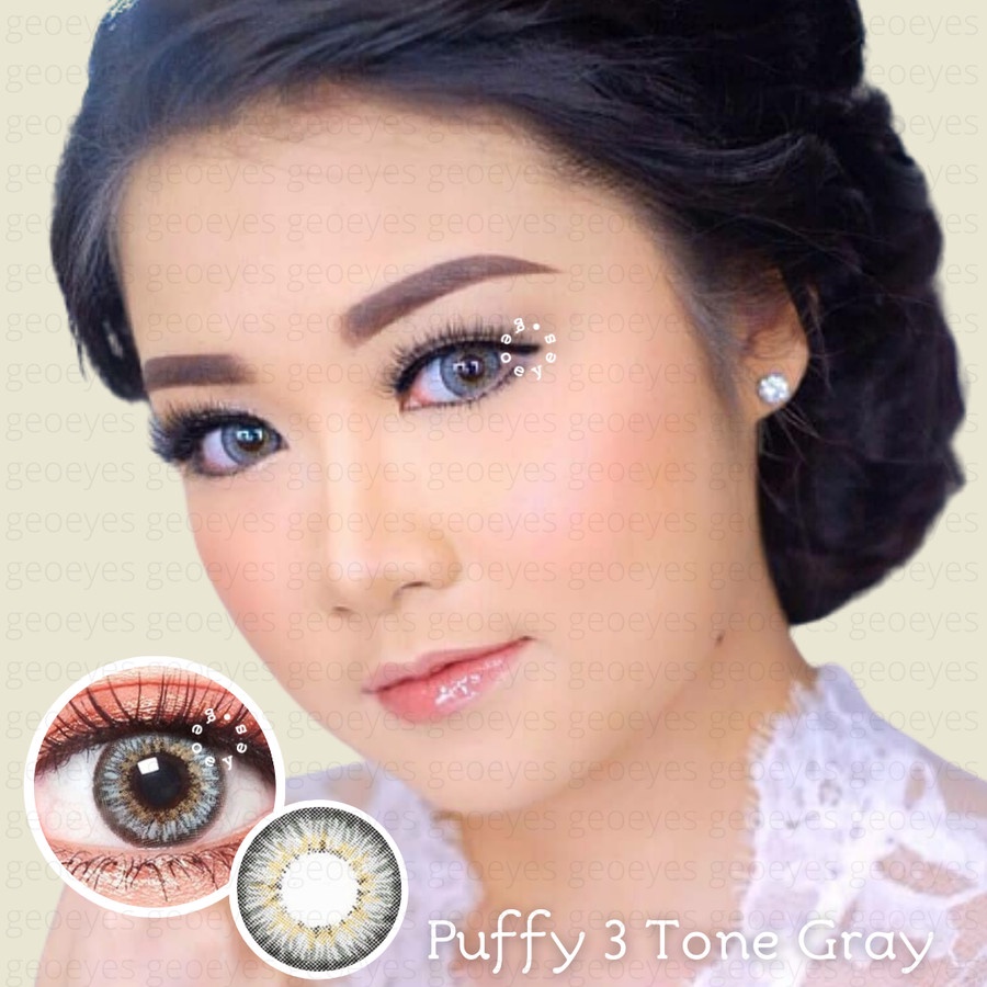 GEOEYES - Softlens Puffy 3 Tones Gray