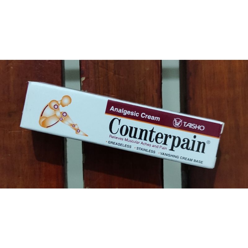 Counterpain Cream 5 Gram / Krim Pereda Nyeri Otot / Sendi / Memar / Cedera Olahraga