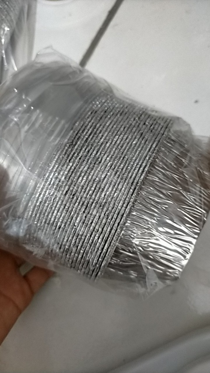 Tempat Makan Aluminium Foil Pesawat Ax350 + Tutup Per 10