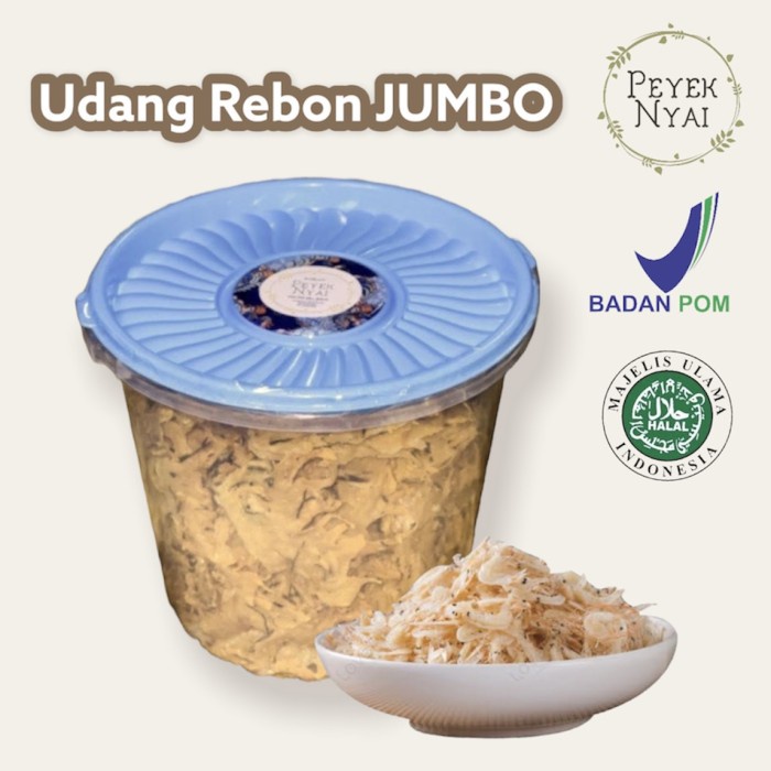 

NEW Rempeyek Peyek Nyai Udang Rebon (JUMBO)
