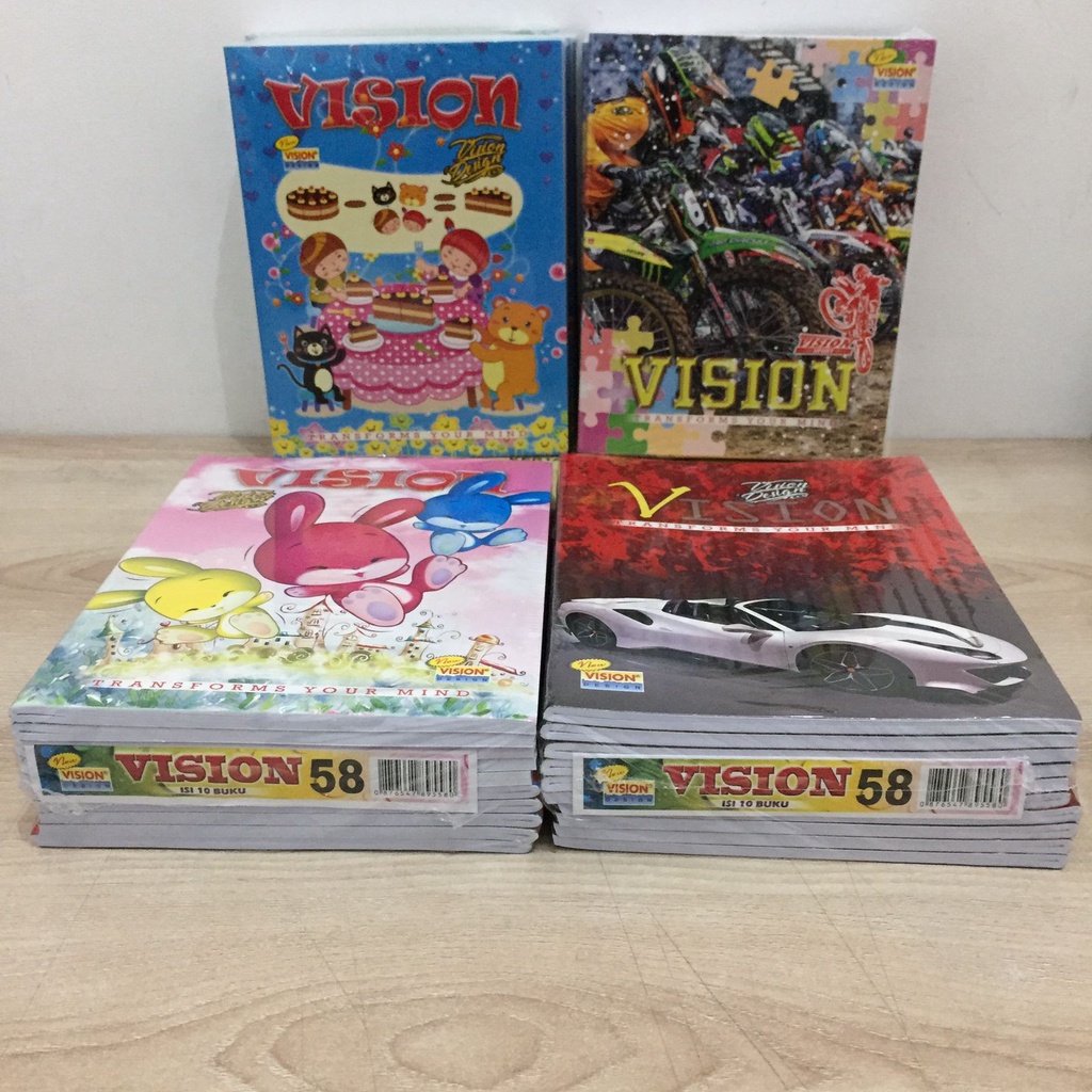 

Buku Tulis 58 Vision