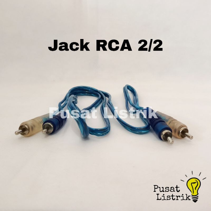 Jack RCA 2 Jalur Jack Receiver RCA 2 Jalur Audio Dan Video Bagus Jack DVD 2/2