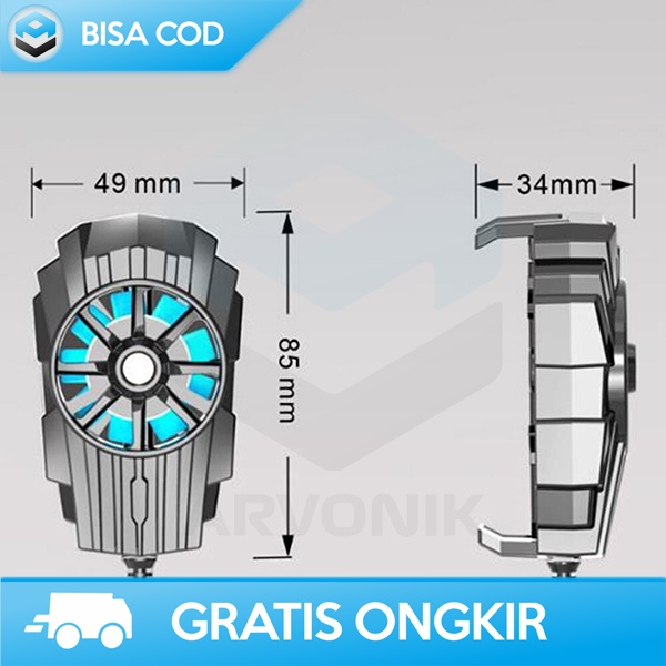 COOLING FAN PENDIGIN HP KIPAS HEAT SINK BY WILLKEY G6 SUPER ADEM MURAH