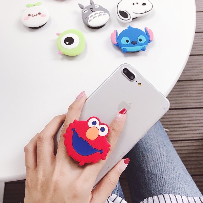 POPSOCKET 3D KARAKTER KARTUN / GRIPTOK 3D PHONE HOLDER / POPSOCKET MOTIF CARTOON / PHONE HOLDER PVC/ CARTOON GRIPTOK 3D/PHONE HOLDER PVC/POPSOCKET HP 3D/POP SOCKET/DORAEMON/CAT/AVENGER/PANDA/RING/ELMO