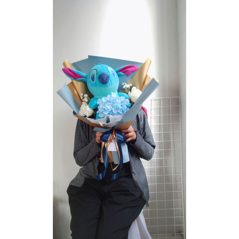 Stitch Bouquet/Buket Boneka/Buket Wisuda
