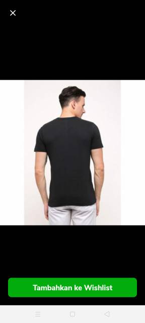 OBLONG GT MAN HITAM O NECK / OBLONG HITAM GT MAN / OBLONG PRIA GTMAN HITAM