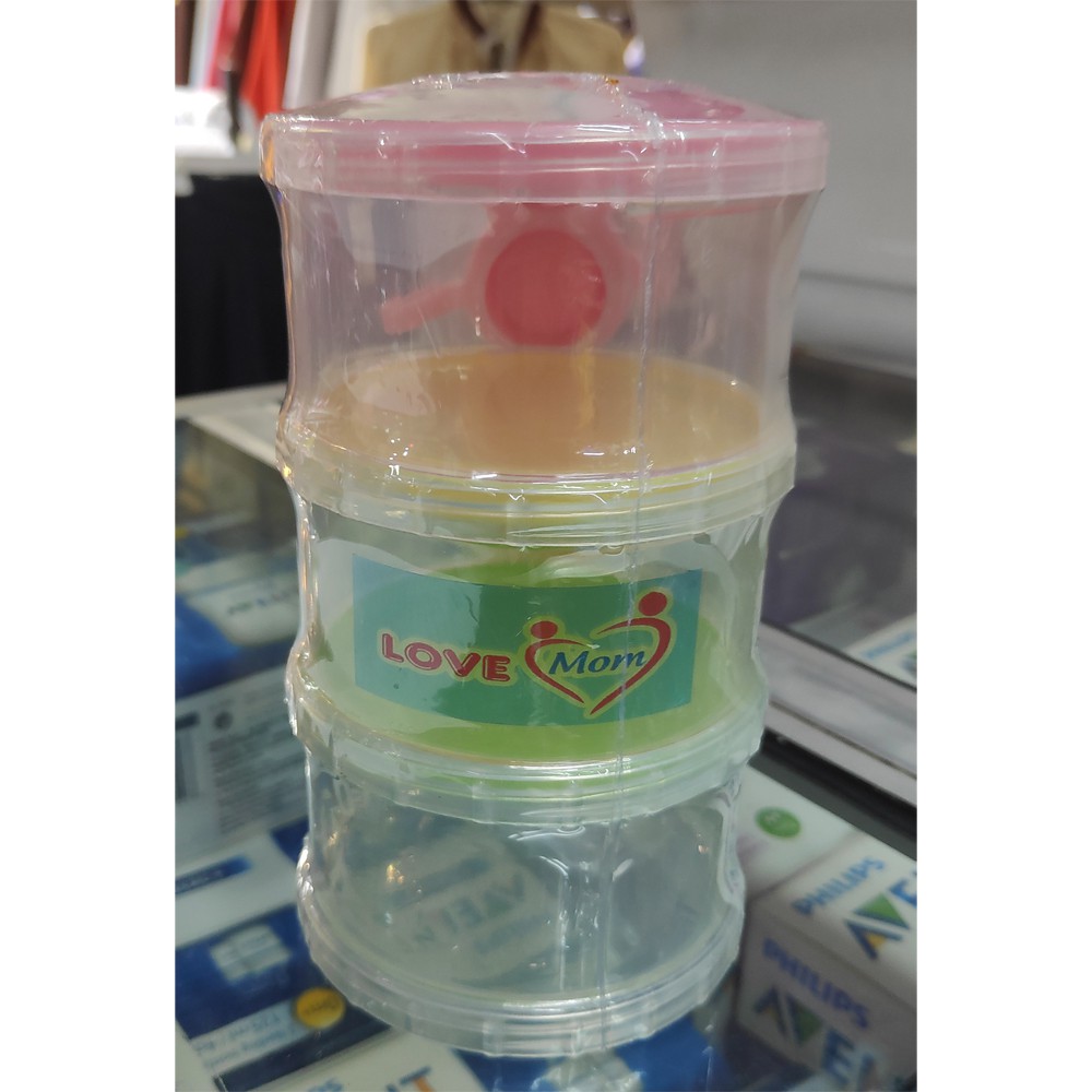 Lovemom Milk Container Love Mom Tempat wadah penyimpanan susu