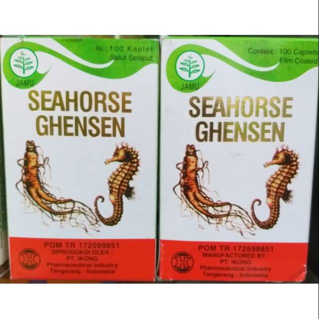 

Jamu seahorse ghensen