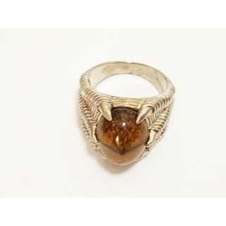 Cincin Pria Batu Tiger Eye Cakar Terapi Kesehatan | Shopee   