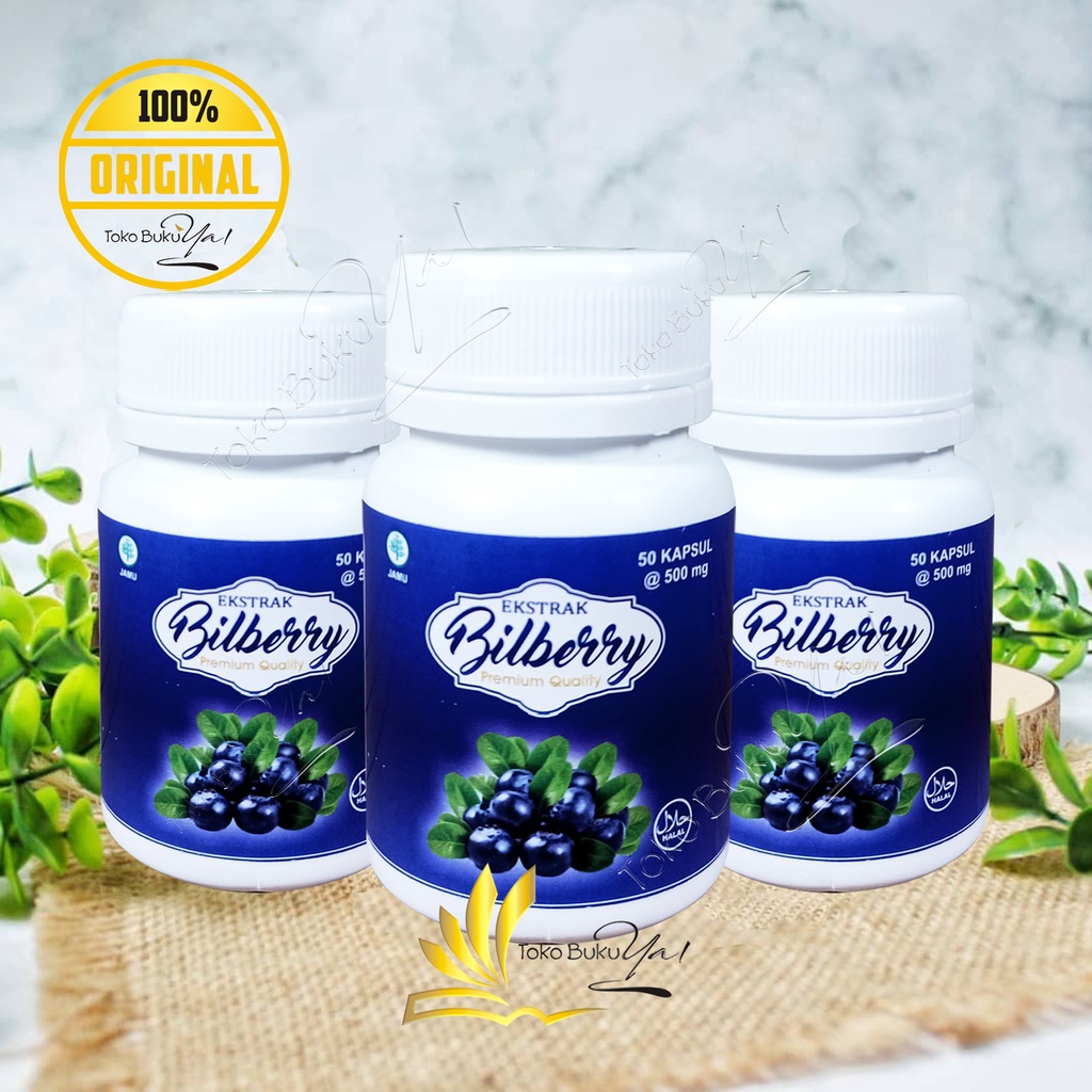 Ekstrak Bilberry Premium Quality 50 Kapsul