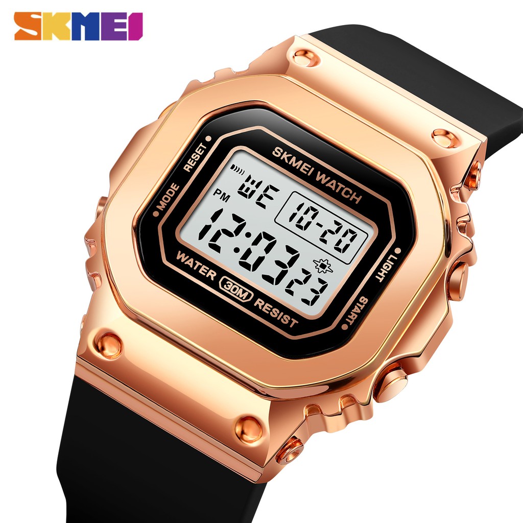 SKMEI 1796 Jam Tangan Wanita Pria Digital EL Backlight Sport Watch WATCHKITE WKOS