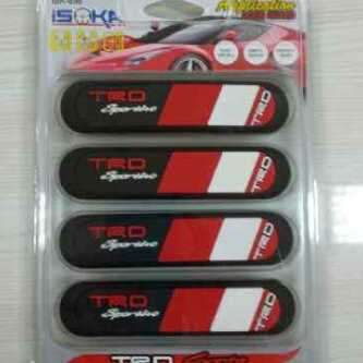 Door Guard TRD Hitam Merah