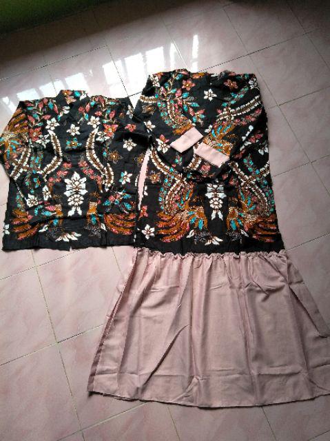 Batik Notoarto Couple Batik Ipnu - Ippnu Bahan Katun Saten Halus Tebel Kualitas