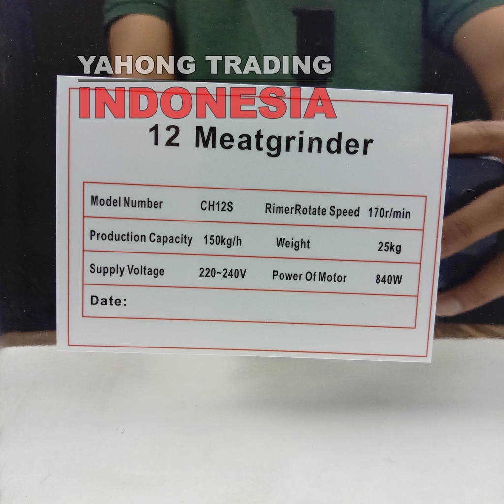 Meat Grinder Mesin Penggiling Gilingan Daging