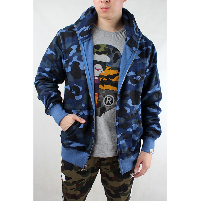 jaket bape shark