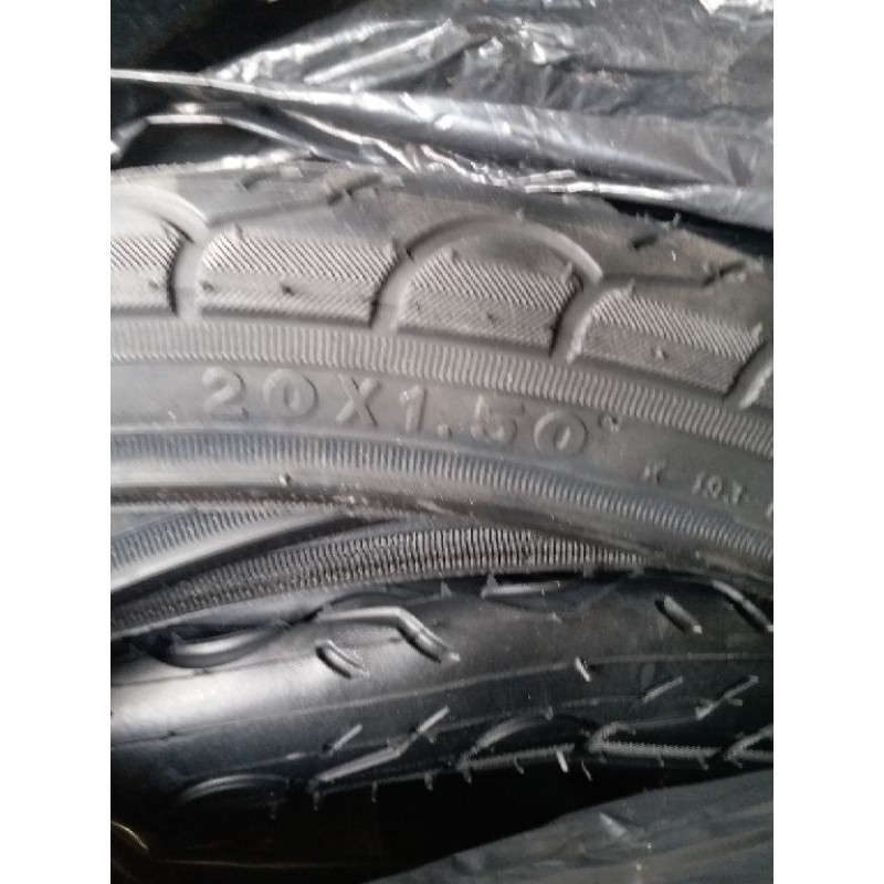 ban luar sepeda lipat, minion 20x150 kenda kwest original