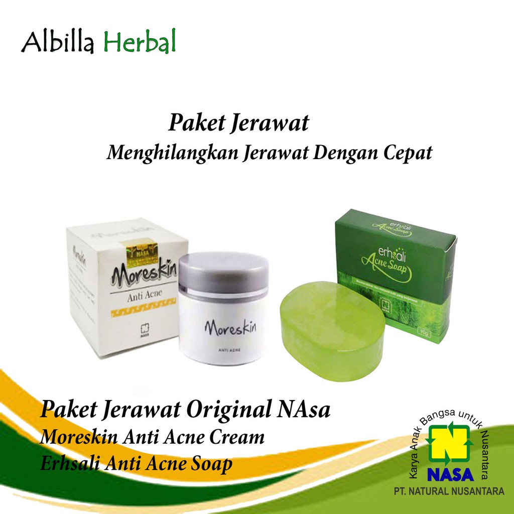 Paket Moreskin Paket Jerawat Paket Moriskin Anti Acne Dan Erhsali Anti Acne Obat Jerawat Ampuh Shopee Indonesia