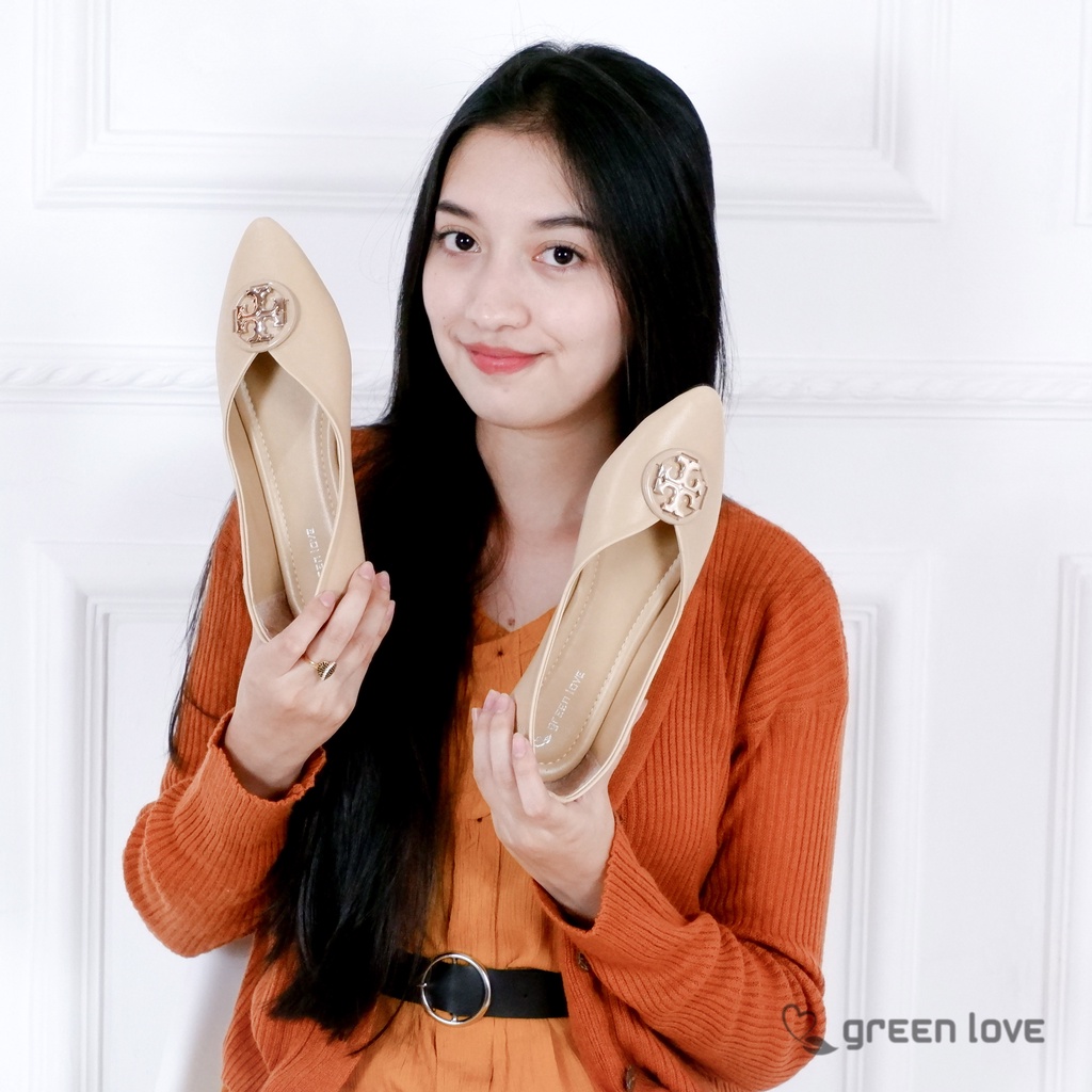 Green Love Sepatu Flat GISSELE