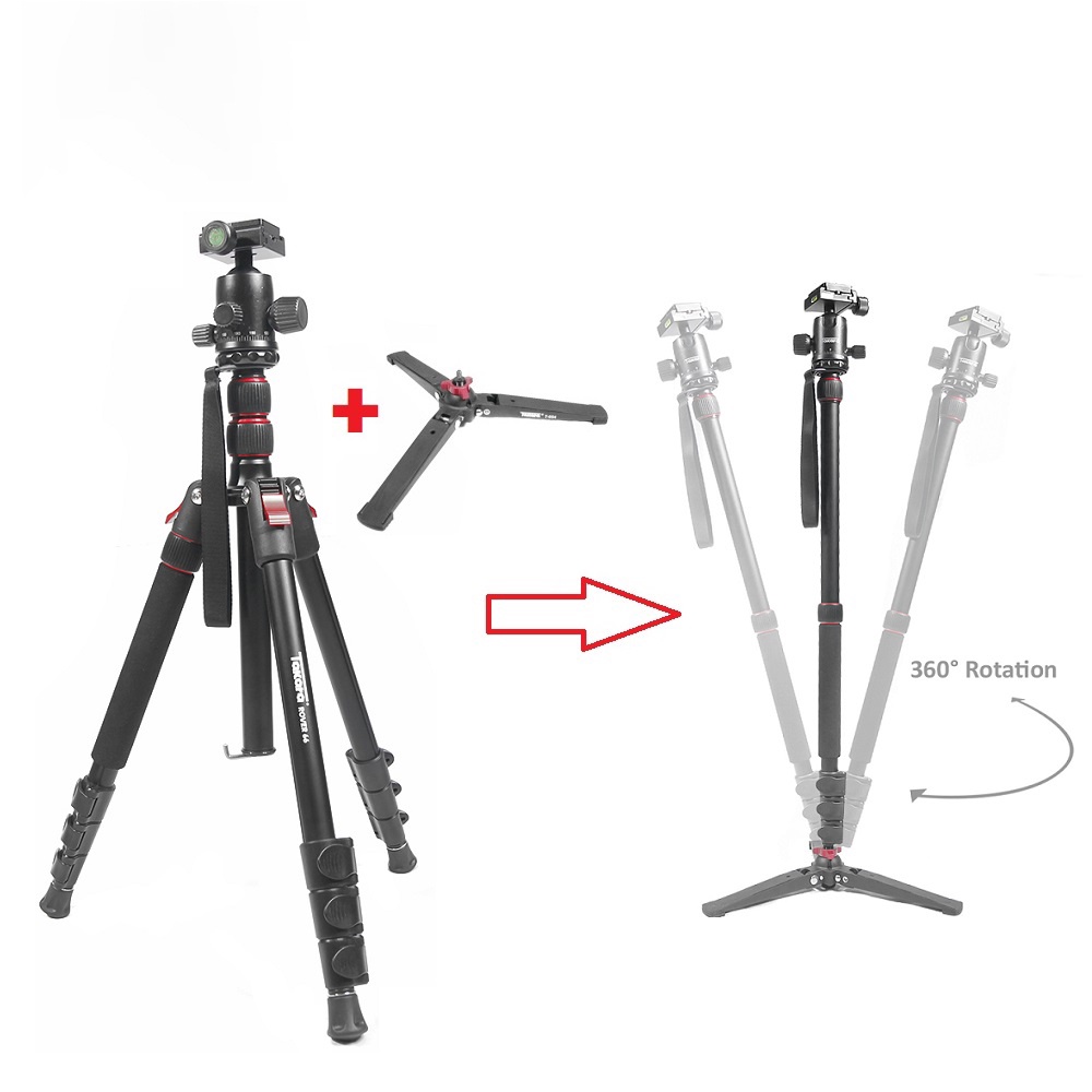 Tripod TaKara Rover 66 Compact Traveller Tripod Monopod Original