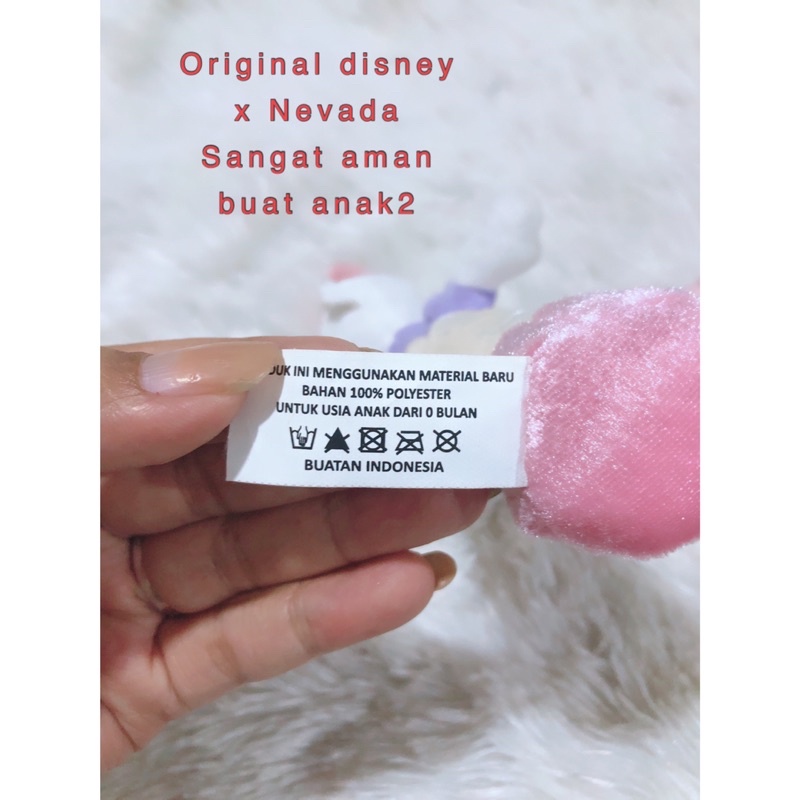 BONEKA GENGGAM DISNEY X NEVADA/BONEKA RATTLE STICK/BONEKA BUNYI/BONEKA PENCET