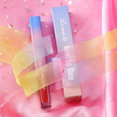 BISA COD !!! LAMEILA Lipstick Cair Kosmetik Lip Glaze Velvet [1011]