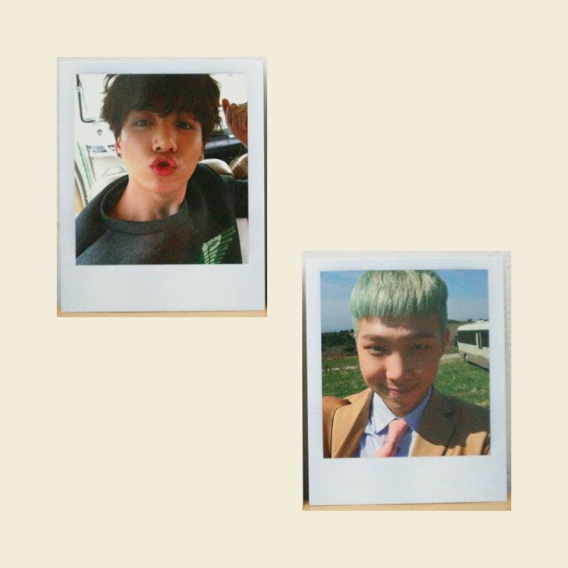BTS - Album 'Young Forever' photocard JungKook & NamJoon