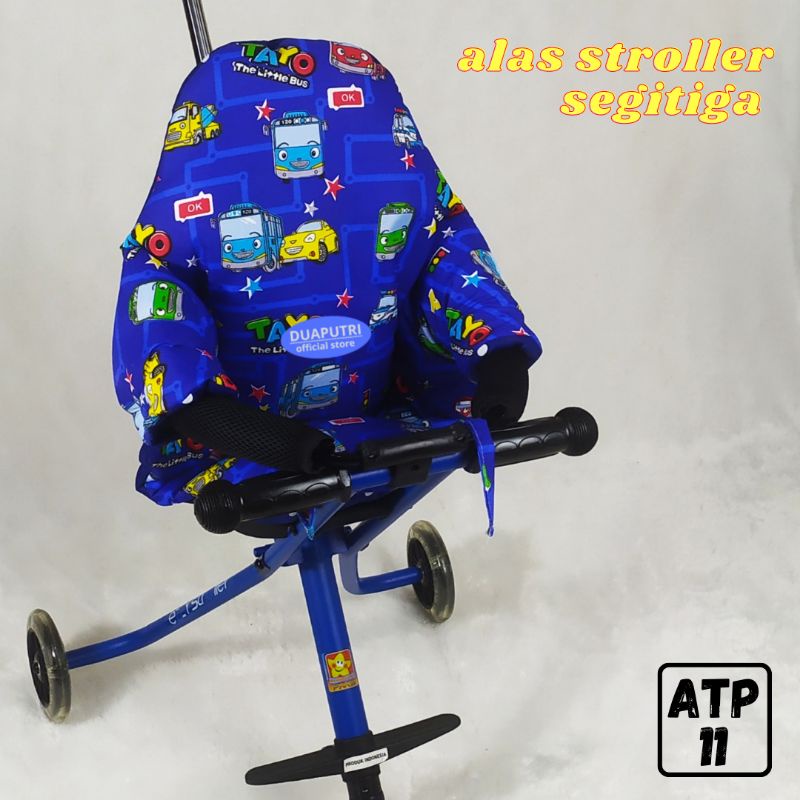 ALAS STROLLER SEGITIGA MICRO TRIKE PAD ALAS SEPEDA BAYI RODA TIGA ALAS STROLER KERETA DORONG