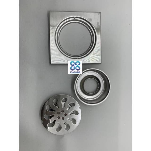 Floor Drain Stainless 4&quot;inch (10cm) / Saringan Got Model Mangkok dengan Pengunci Terlaris