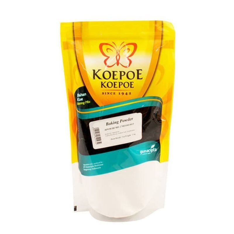 Koepoe Koepoe Baking Powder 1kg kupu-kupu