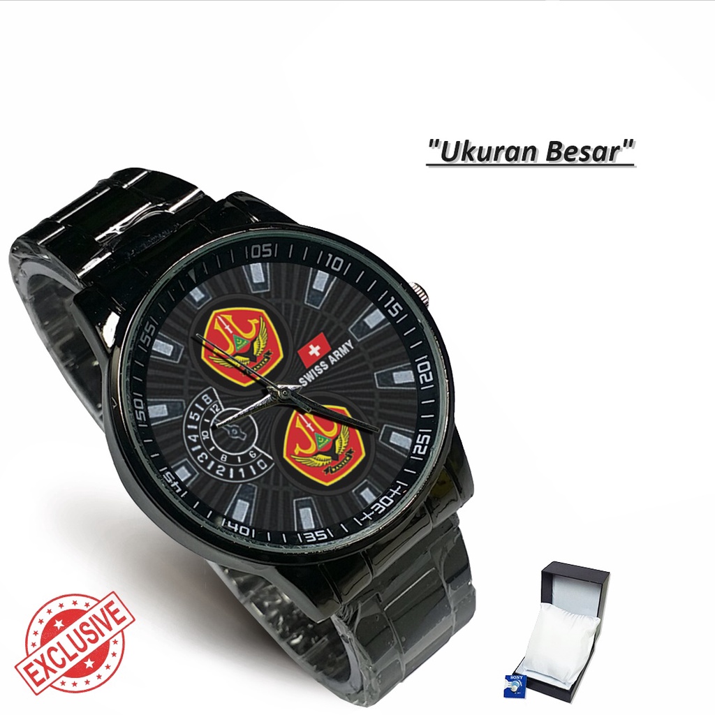 Jam Tangan Rantai Couple Logo BANSER (Cool)