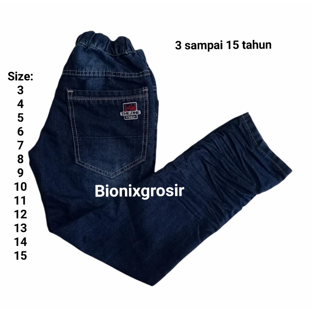 Celana Panjang Anak Jeans Laki Laki