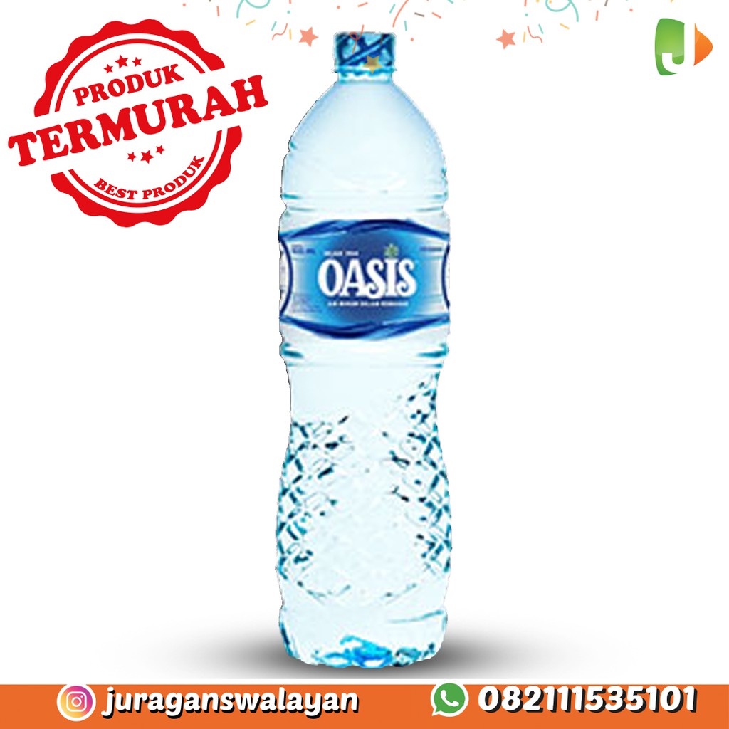 Jual Oasis Air Mineral 1500 Ml Shopee Indonesia 7264