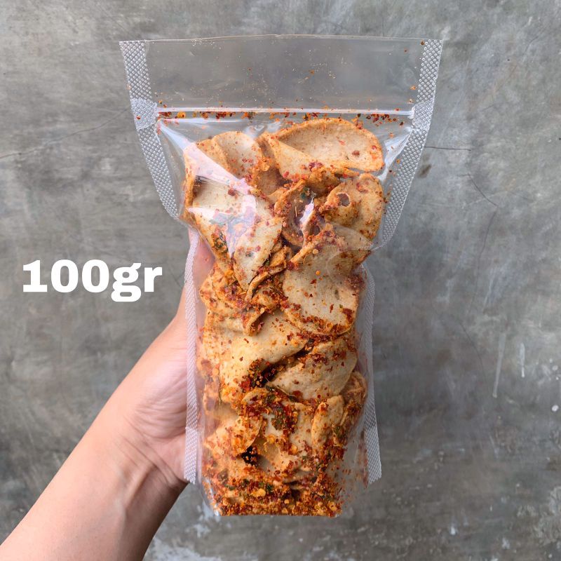

Basreng Original dan Basreng Pedas