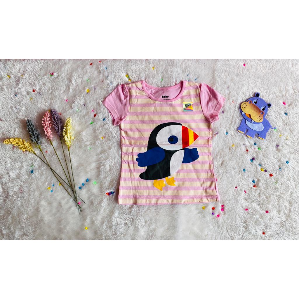 BAJU ANAK PEREMPUAN BABY VICTORY BIRD EDITION PINK TERMURAH CANTIK