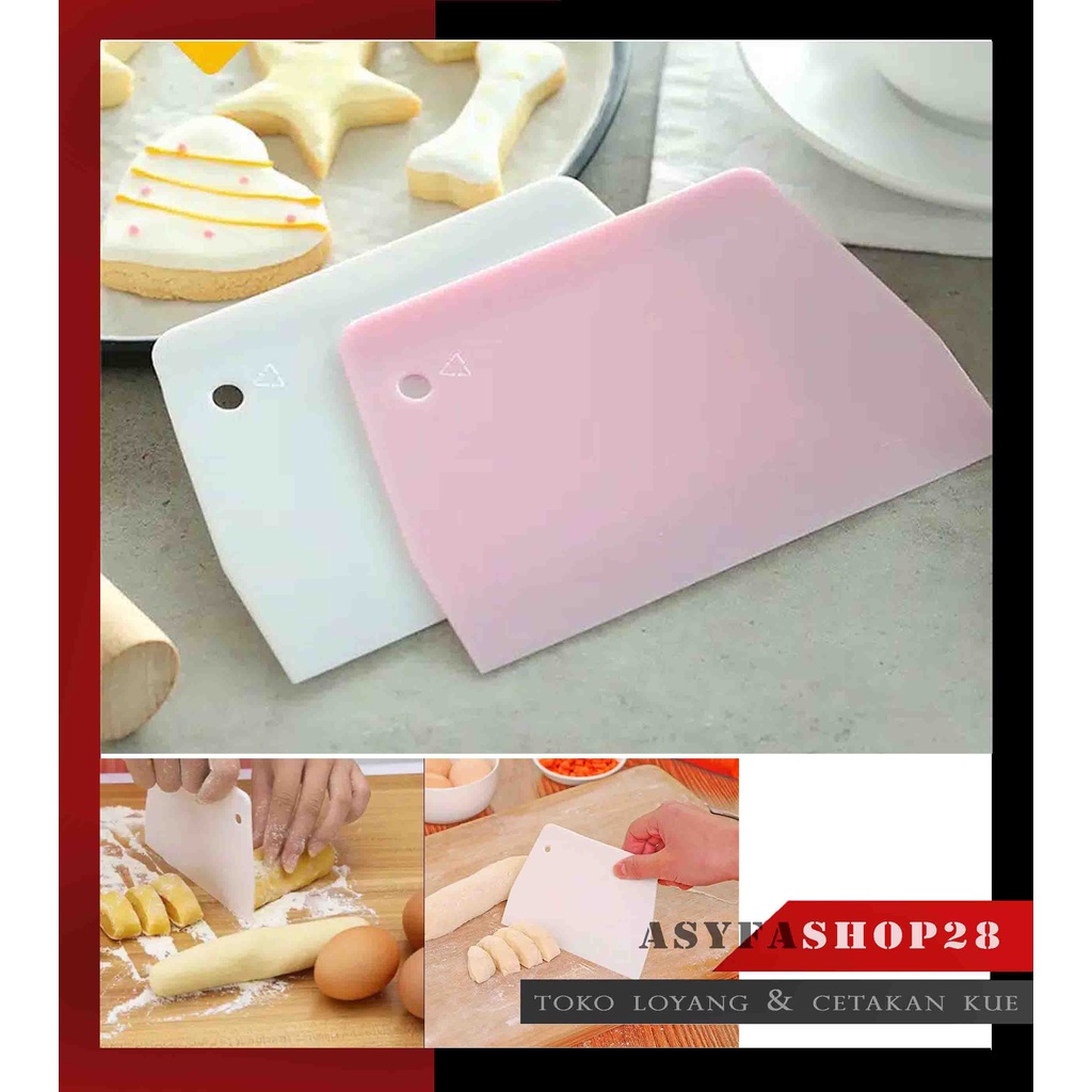 Scrapper Polos | Scrapper Plastik Tebal