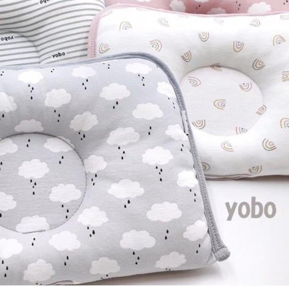 ☆ Yobo Infant Head Shapping Pillow - Bantal Anti Peyang Bayi ℗