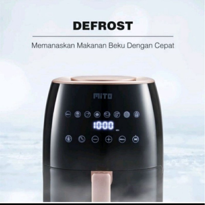 Mito Airfryer AF 2 Fryer AF2 Digifry Go 3 Liter Low Watt Penggorengan Tanpa Minyak