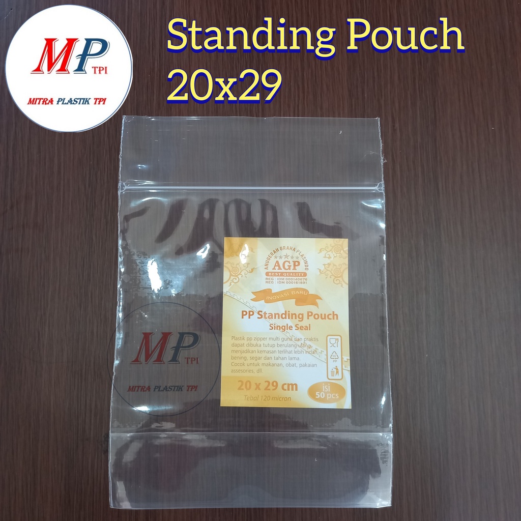 Standing Pouch 20x29 / Plastik Berdiri 20x29