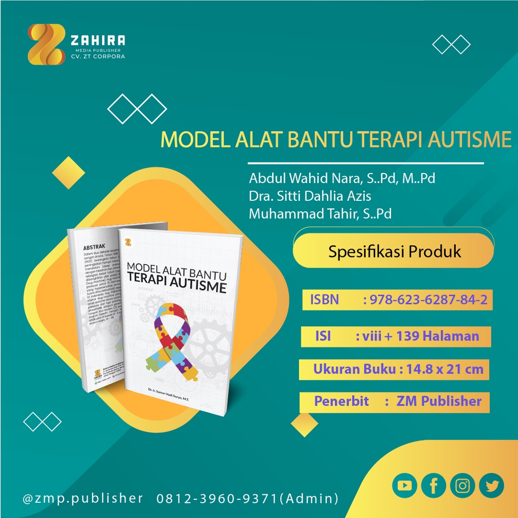 Buku Model Alat Bantu Terapi Autisme