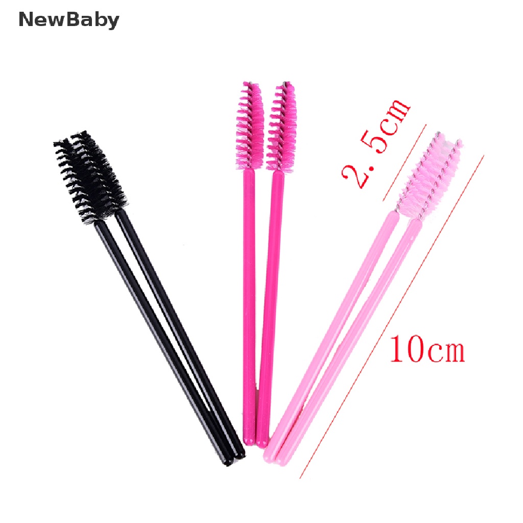 50pcs Brush Aplikator Maskara Sekali Pakai