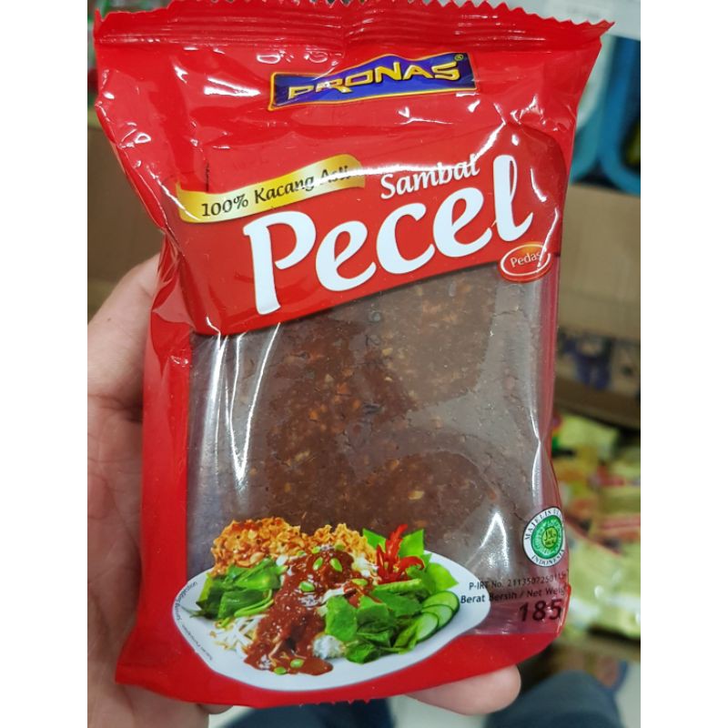 

PRONAS Sambal Pecel Pedas 185gr 100% Kacang Asli