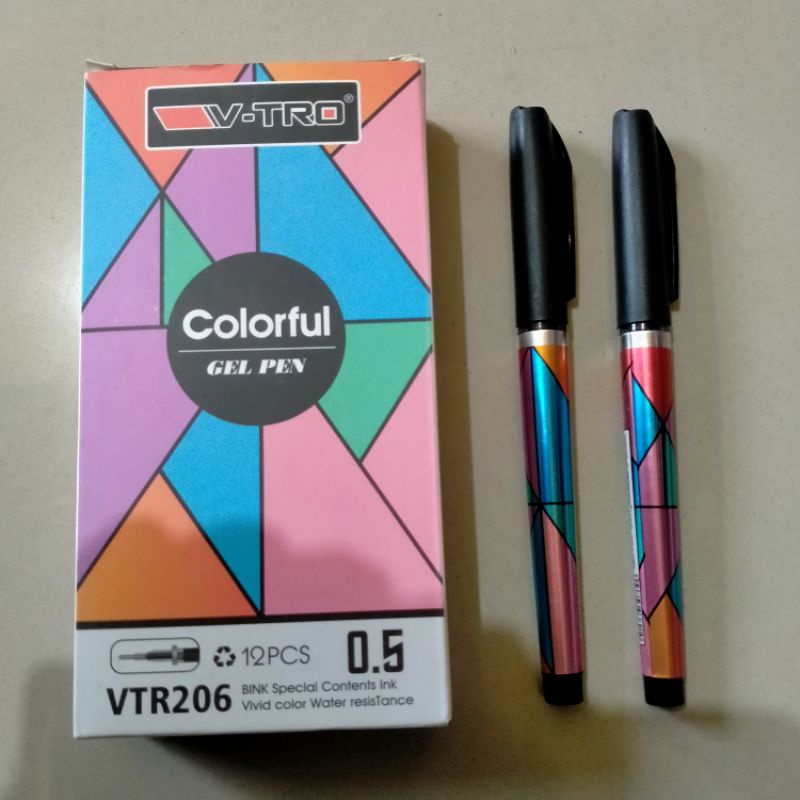 

Pulpen Gel 0.5 Office Pen Gel Office VTRO