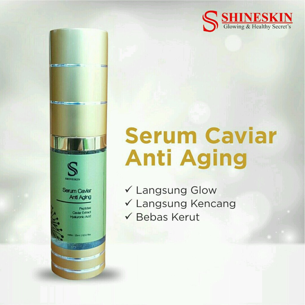 Serum Shineskin Caviar Anti Aging