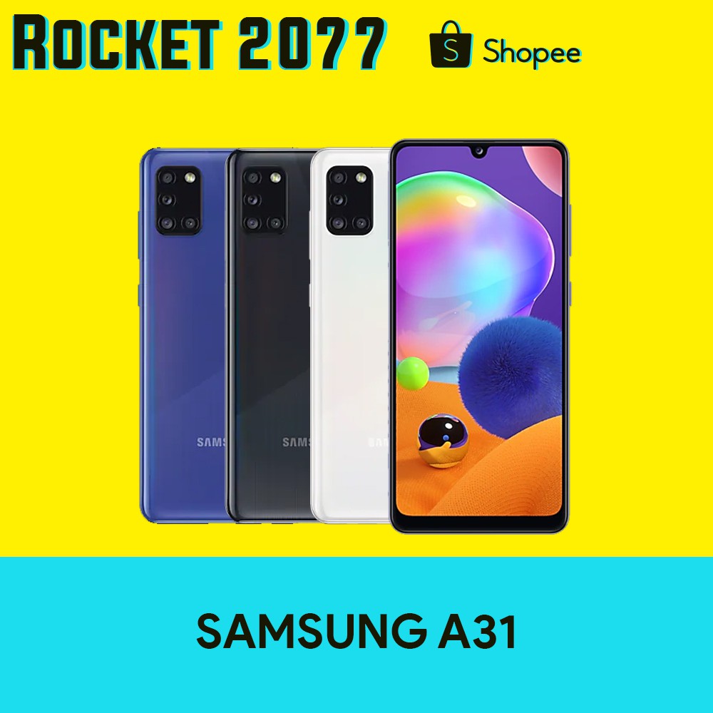 Samsung A31 8/128 Super Amoled, 48MP Garansi SEIN