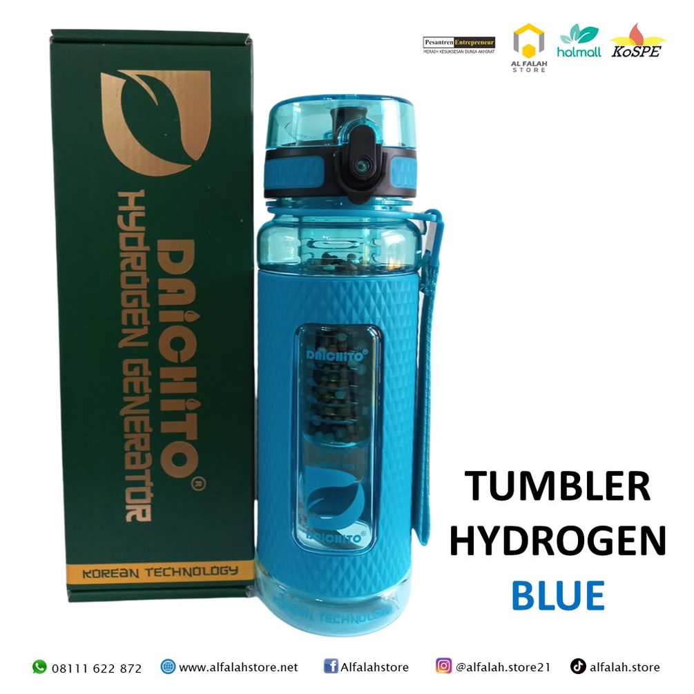 TUMBLER HYDROGEN DAICHITO (BLUE)