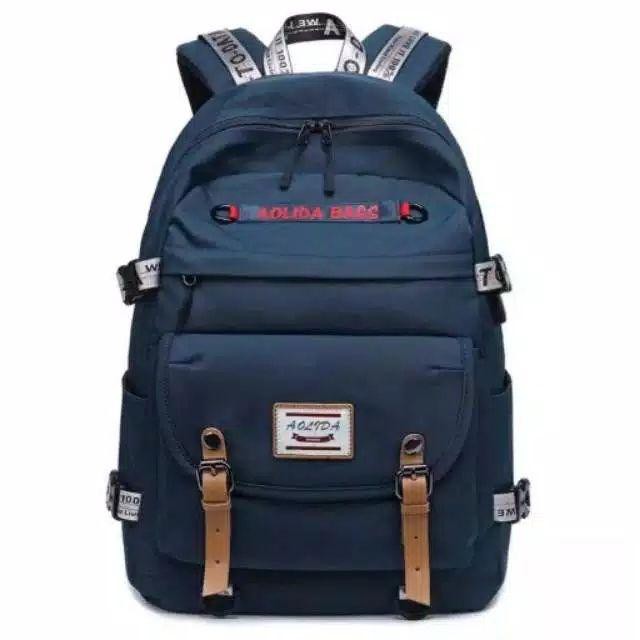 Tas Sekolah Anak Laki laki ransel sekolah karakter super hero spiderman dan kapten amerika ransel sekolah simple SD dan TK laki laki Garsel QISSWA 2821-1