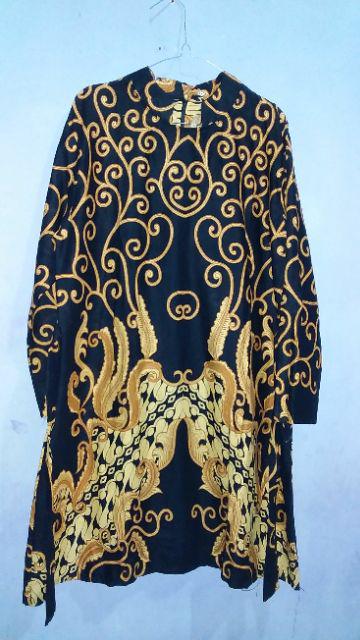 Maura Couple Sania Ruffle Batik Couple