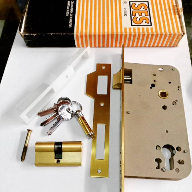 Body kunci lidah ses 60mm kuningan