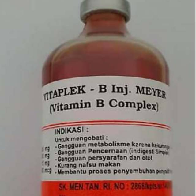 Vitamin Gemuk Rampus Domba Sapi Kambing Vitaplek B Inj Meyer Shopee Indonesia